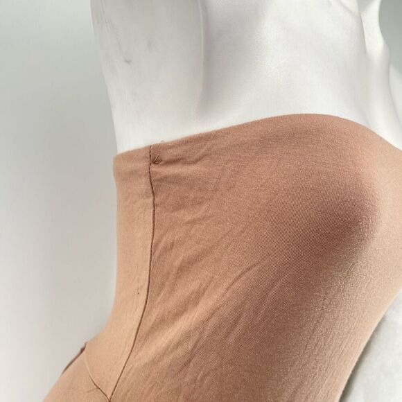 Heart & Hips Taupe Strapless Harem Jumpsuit – Women’s Medium, Stretch One-Piece - Picture 10 of 17